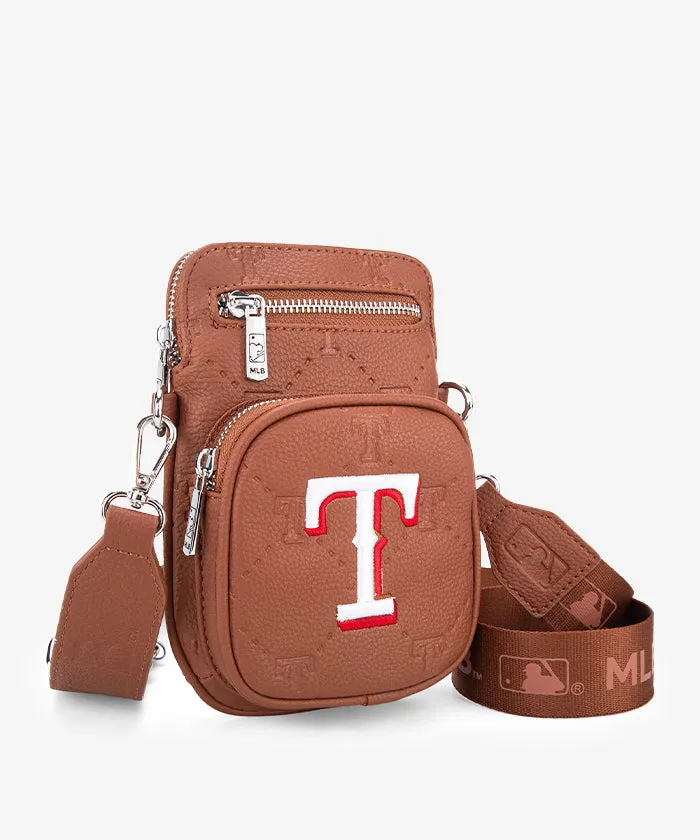 MLB Texas Rangers Mini Crossbody Purse