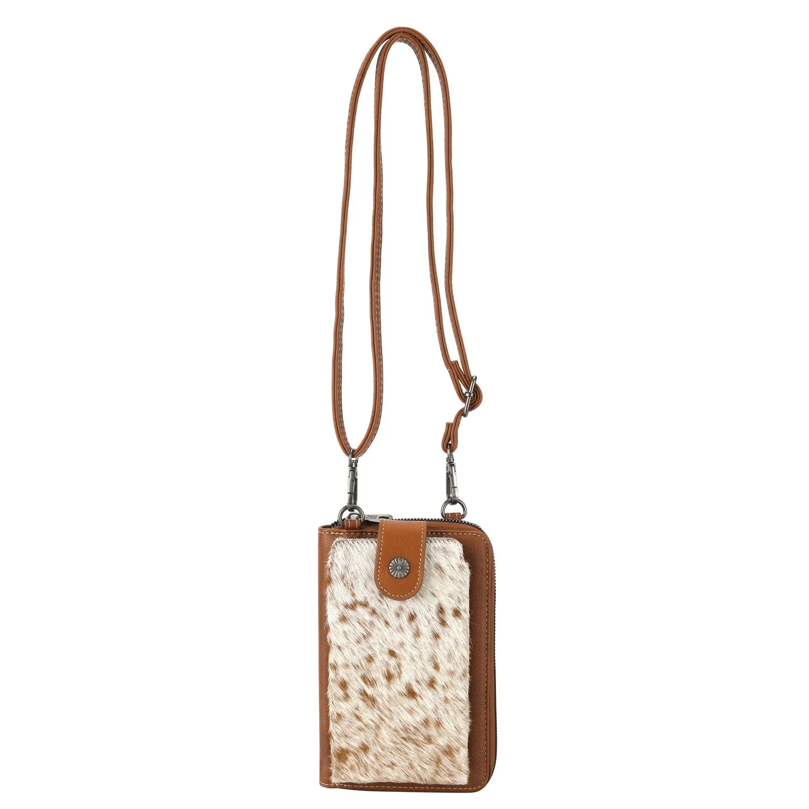 Montana West Tooled Crossbody Phone Purse