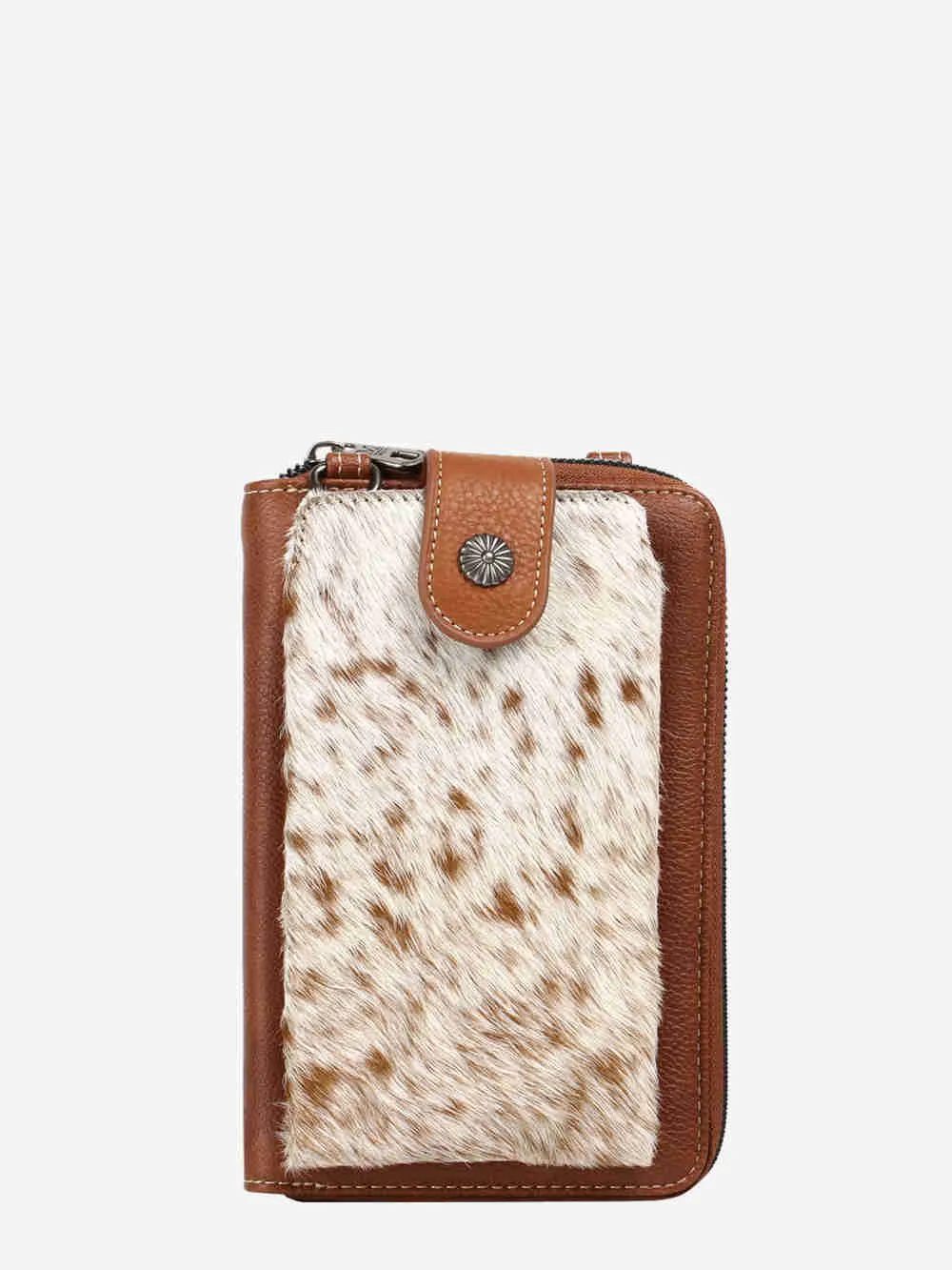 Montana West Tooled Crossbody Phone Purse