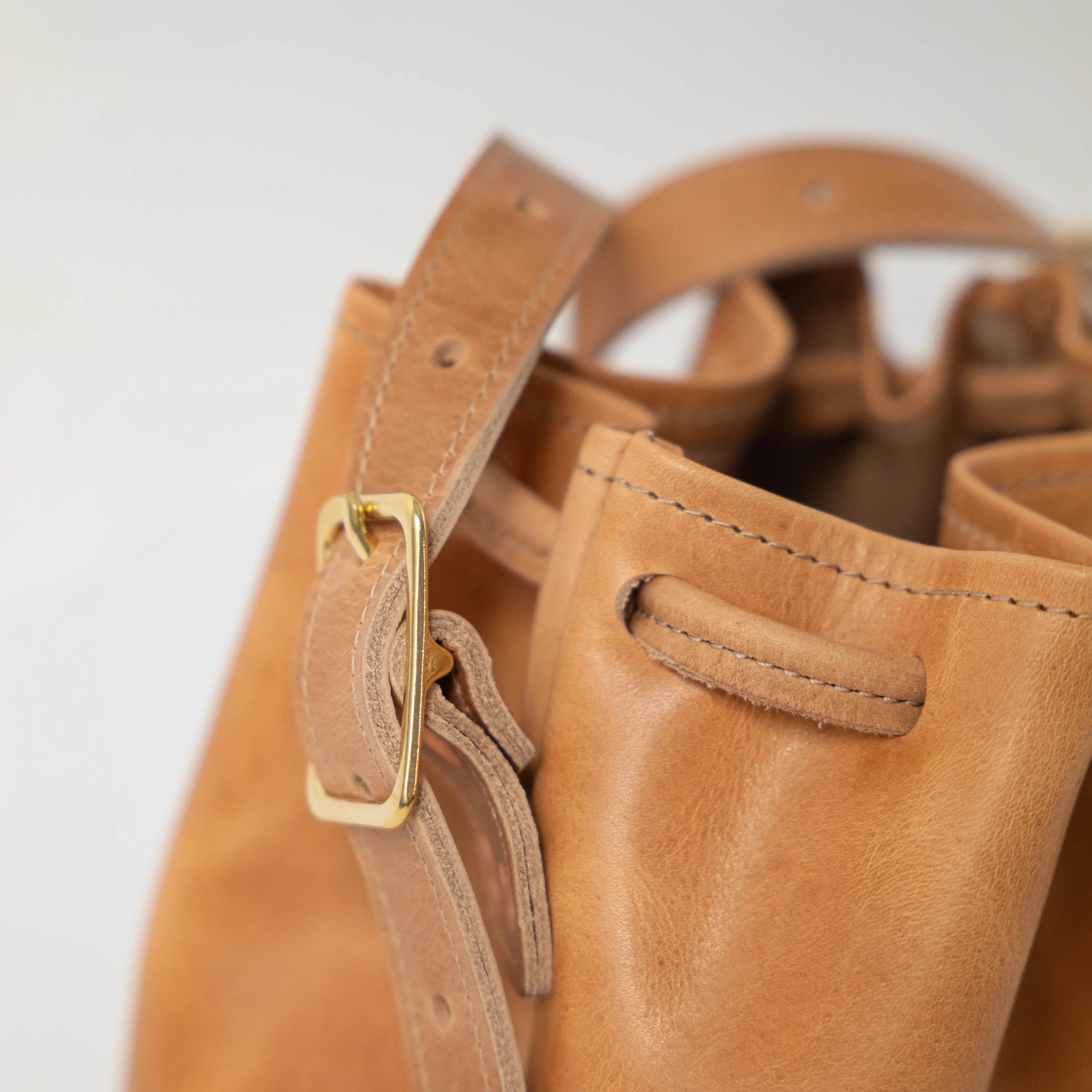 Natural Derby Bucket Bag