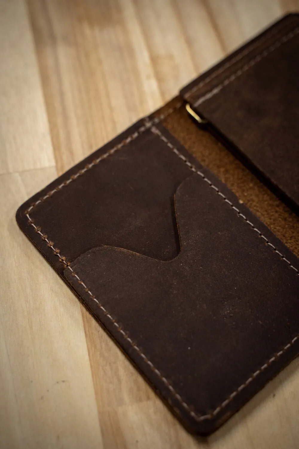 Nine Line Leather Wallet