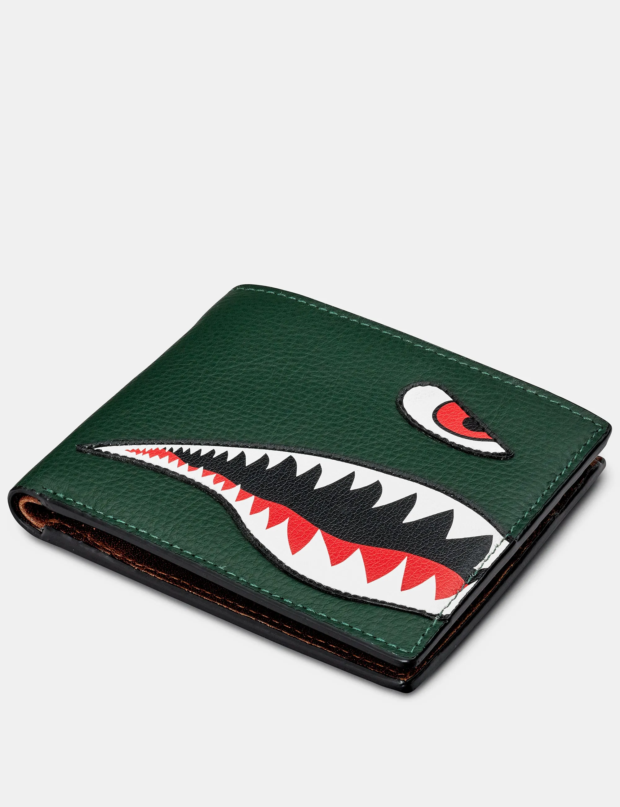 Nose Cone Leather Wallet