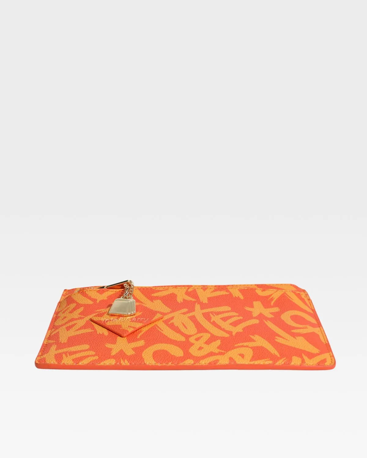 Orange Tote&Carry Clutch Bag