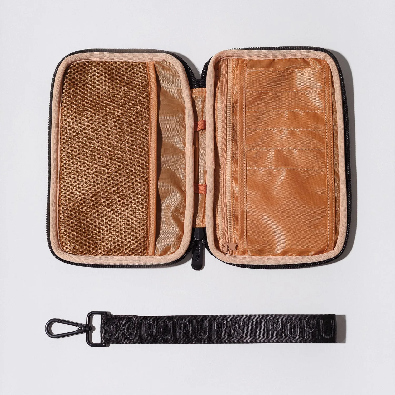 PASSPORT WALLET PALM BEIGE