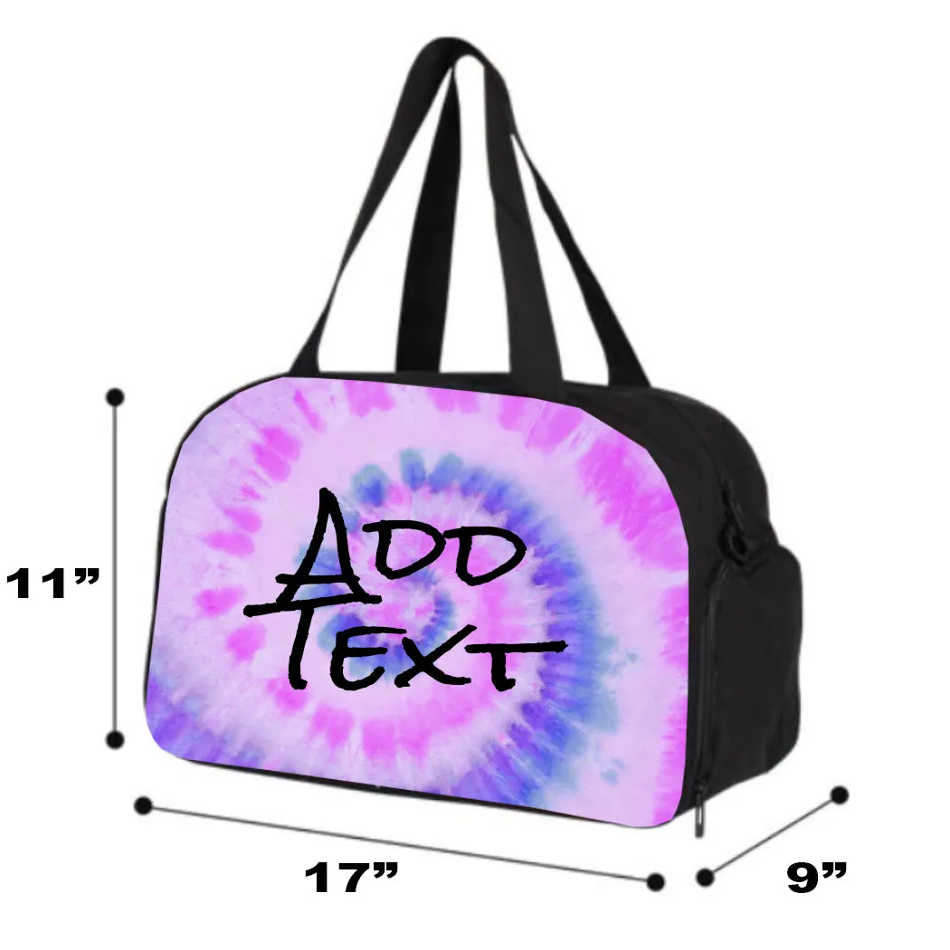 Personalized Tie Dye Backpacks / Lunch Bag / Duffel Bag / Bottle