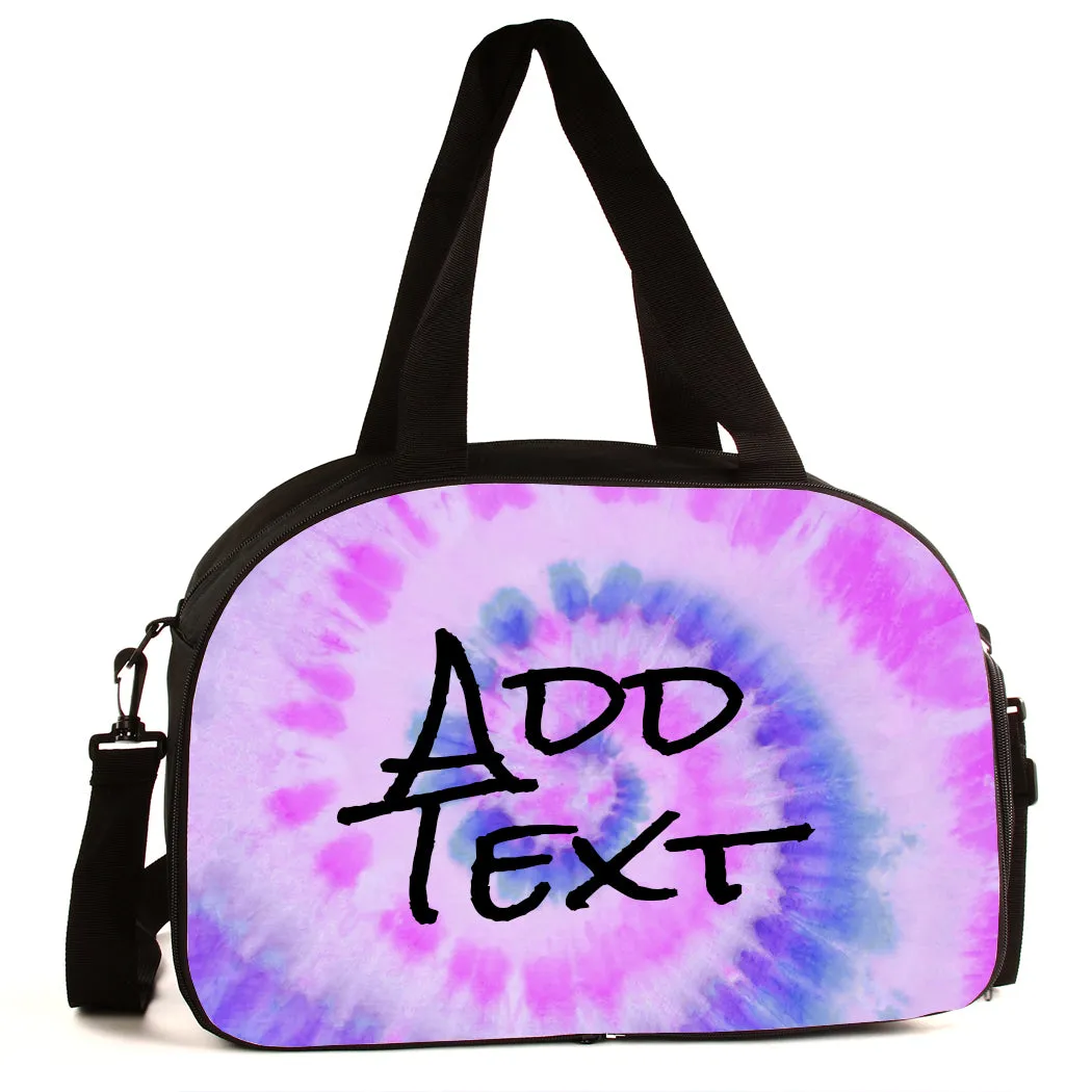 Personalized Tie Dye Backpacks / Lunch Bag / Duffel Bag / Bottle