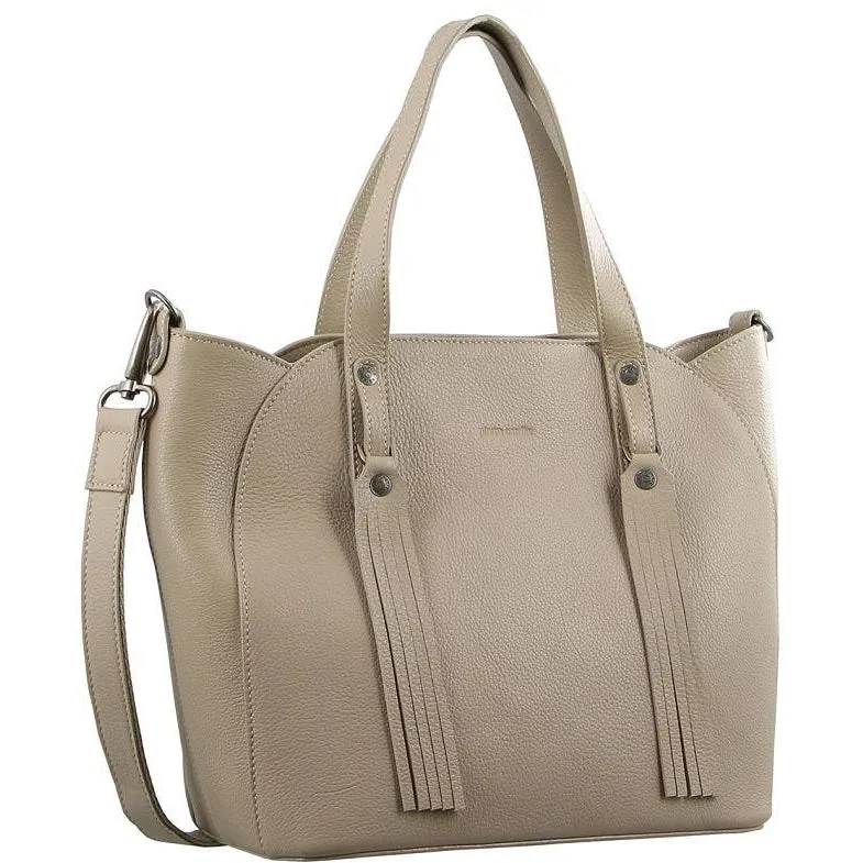 Pierre Cardin Italian Leather Tote Handbag PC2858