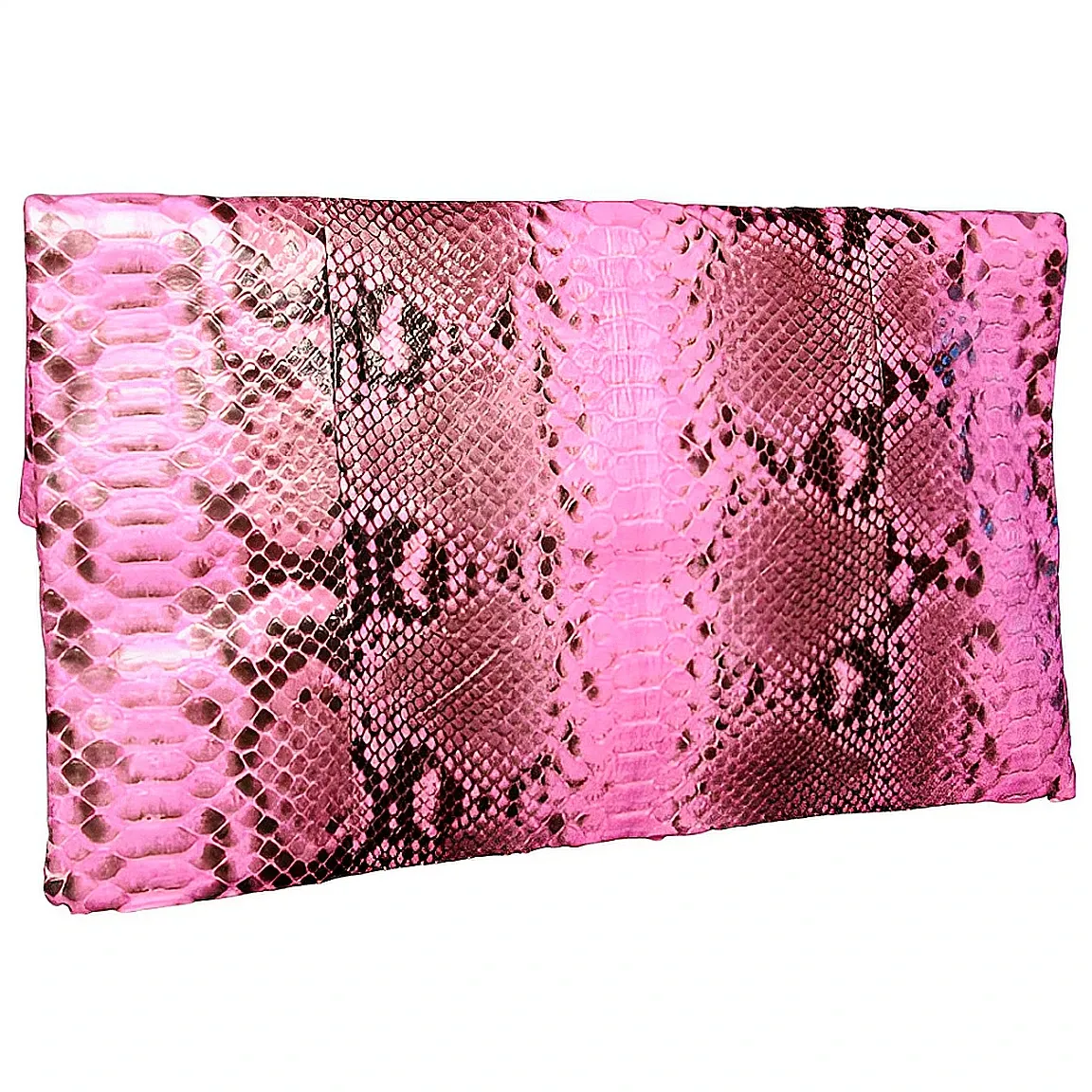 Pink and Black Clutch Bag