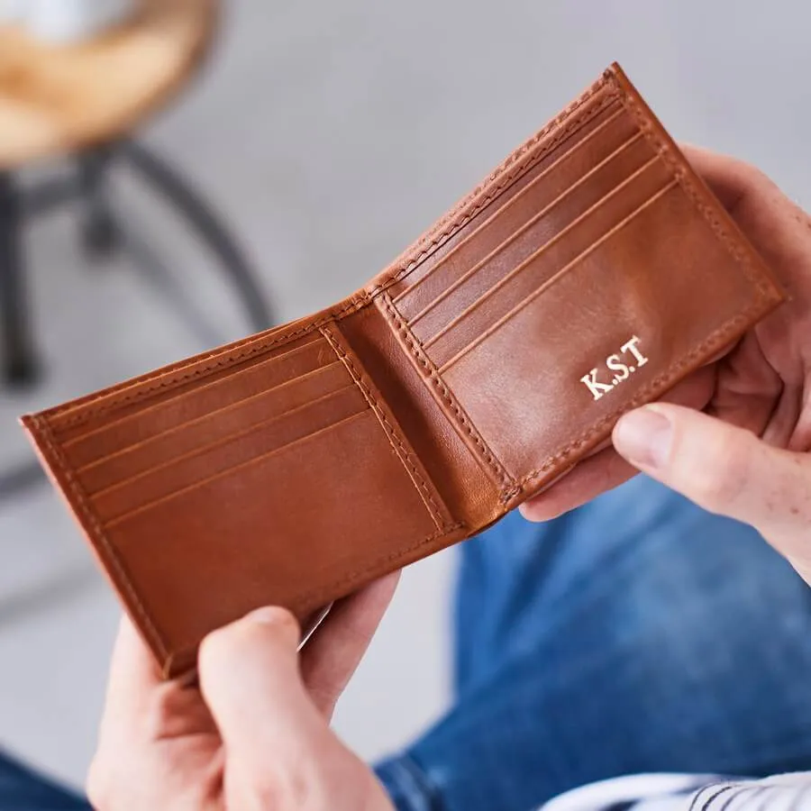 Plaited Leather Credit Card Wallet