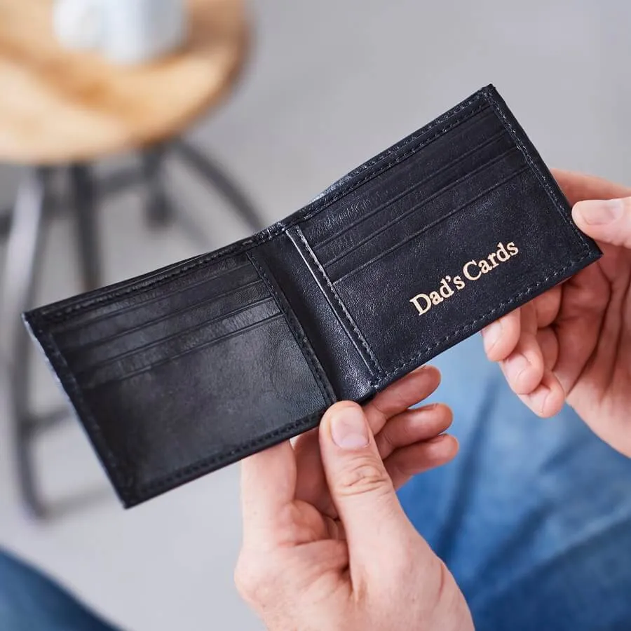 Plaited Leather Credit Card Wallet