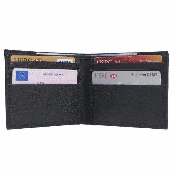 Plaited Leather Credit Card Wallet