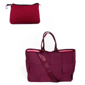 POUCH   ICON TOTE - BERRY