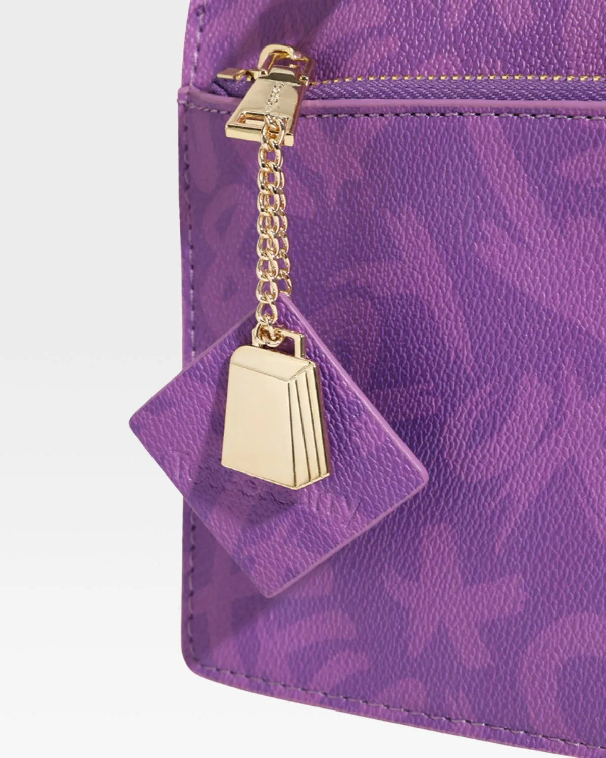 Purple Tote&Carry Clutch Bag