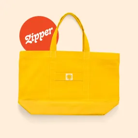 "Big Sur" Zippered Tote