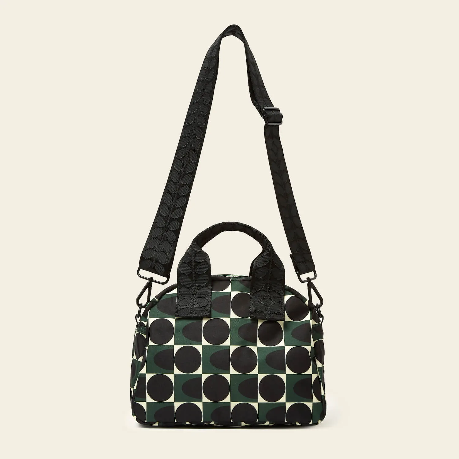 Radial Handbag - Spot Square Forest