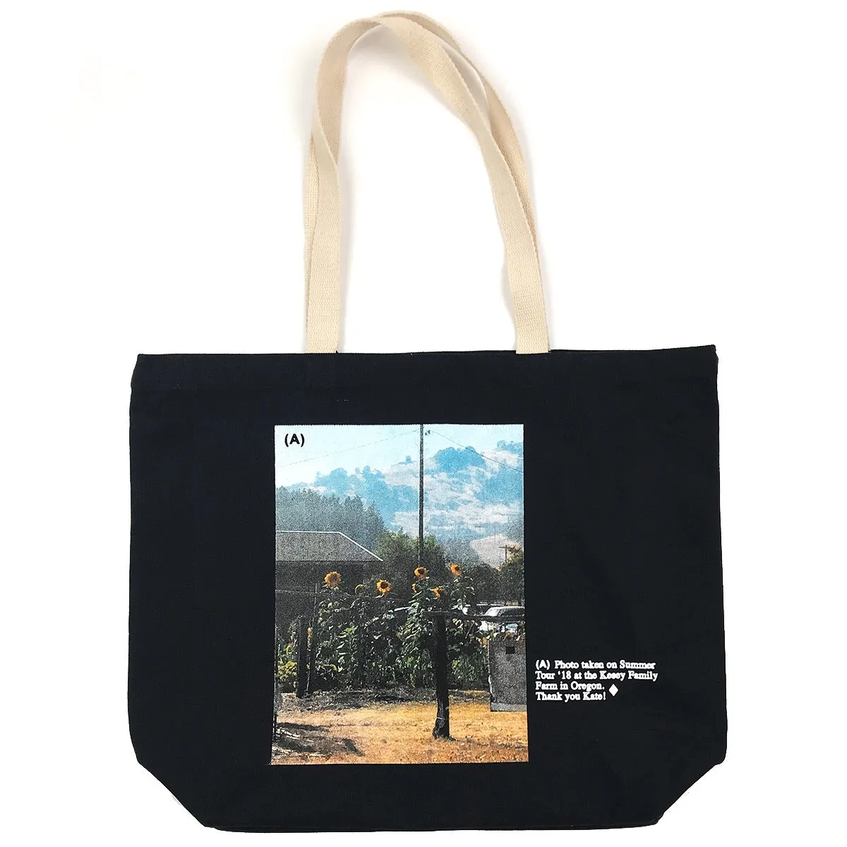 Rainbow Tote Black