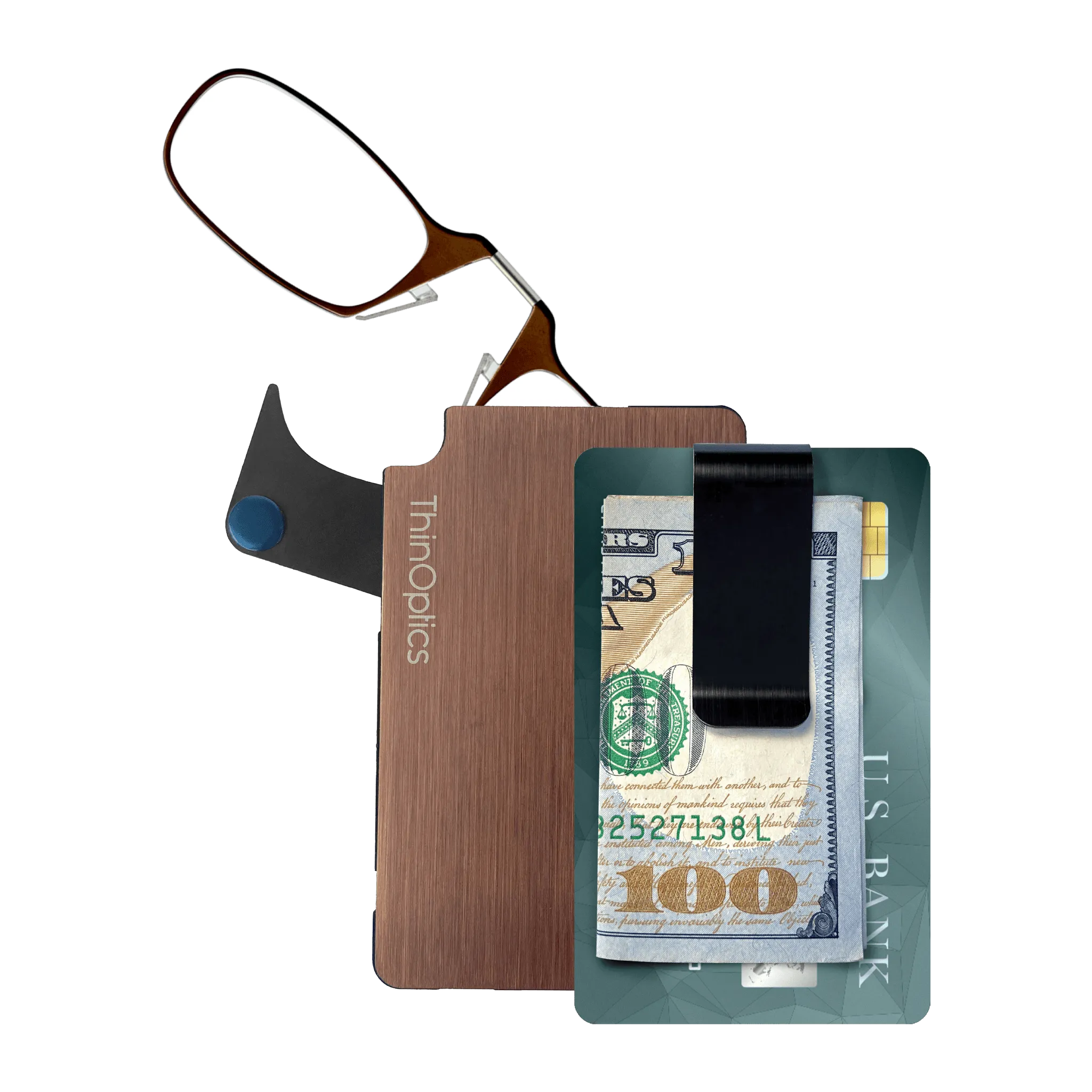 Readers   Rose Gold Flashcard Wallet