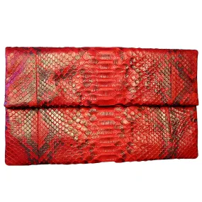 Red and Black Clutch Bag