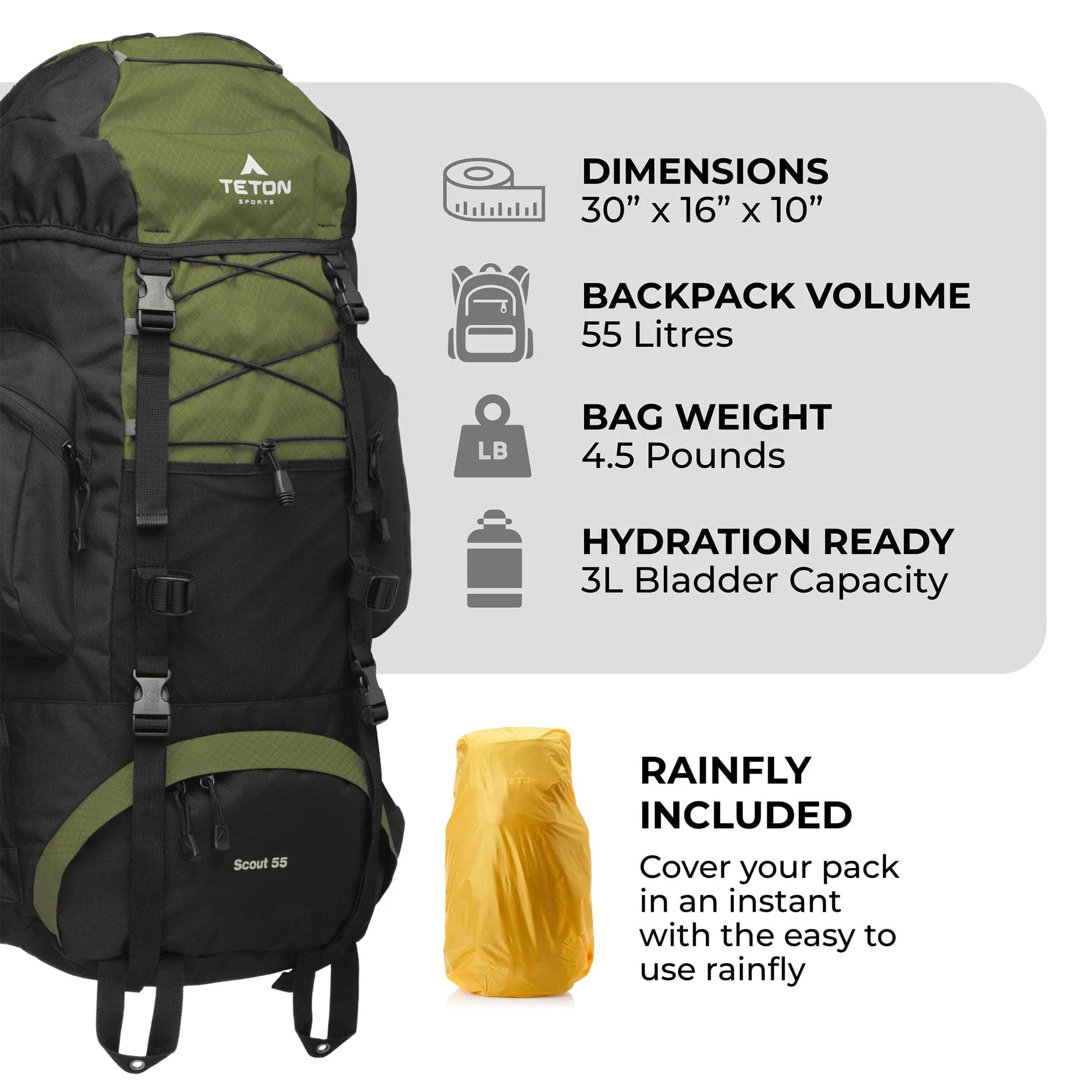 Scout 55L Backpack