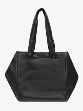 Soft leather tote