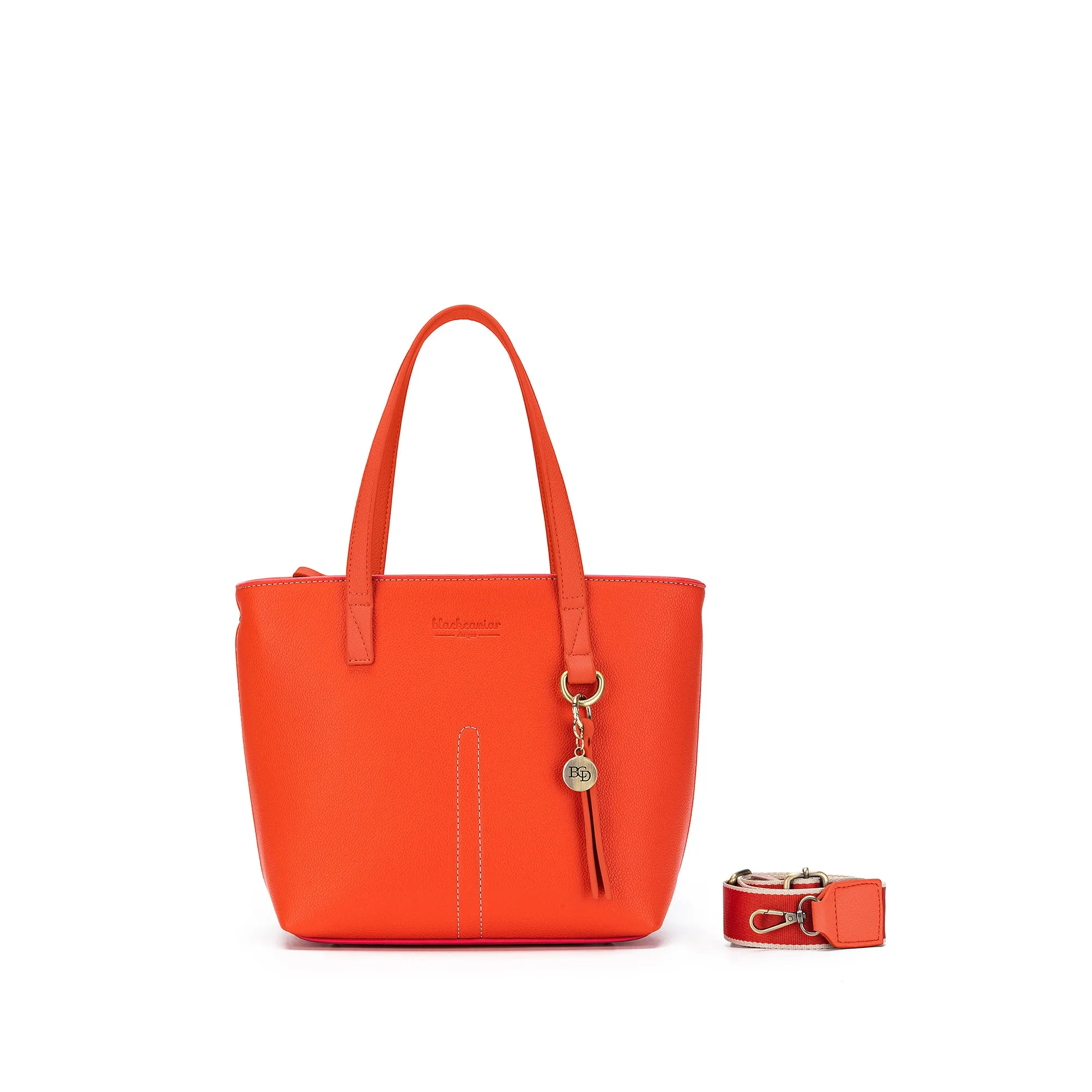 Tara Orange 3 Piece Handbag Set