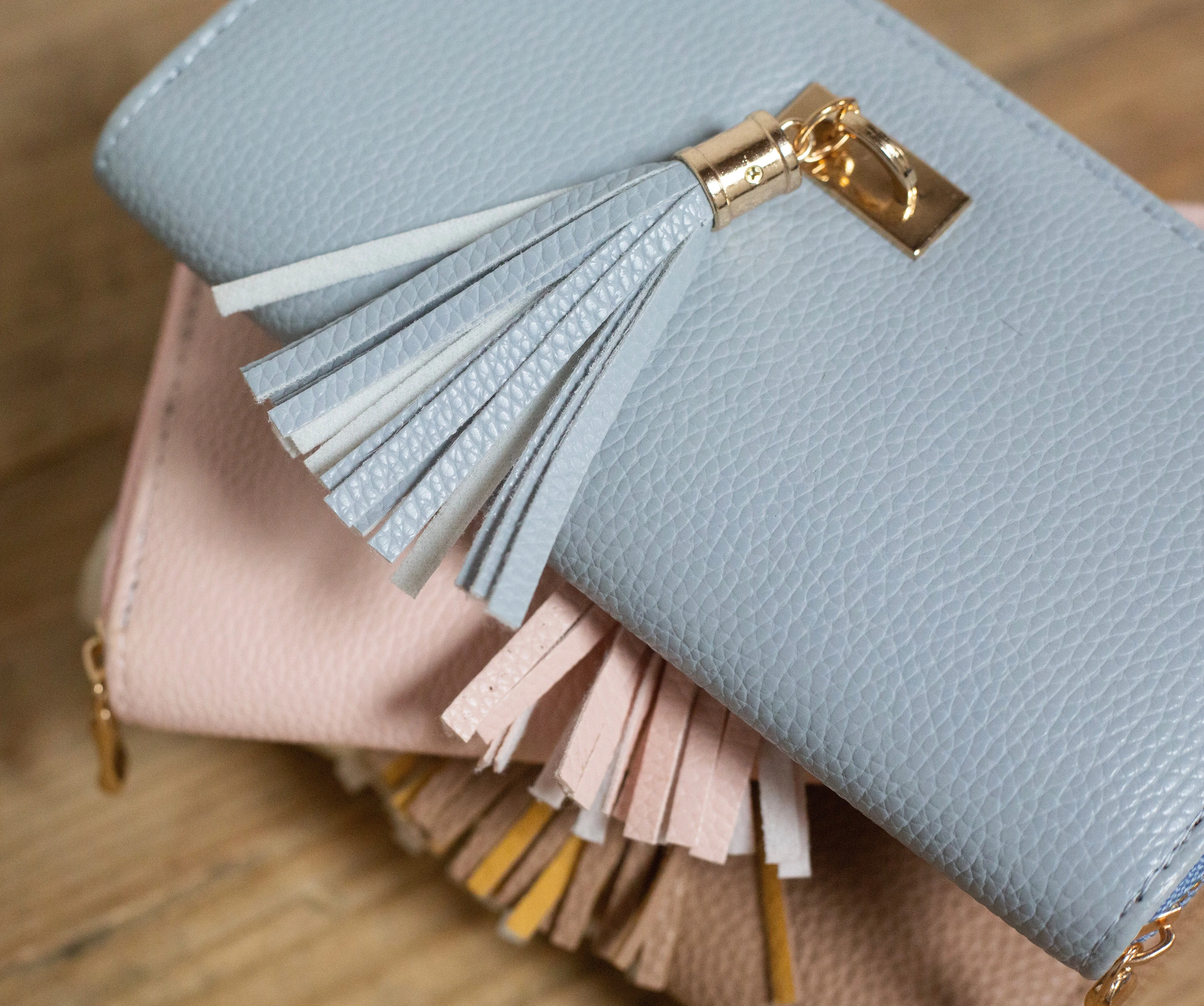 Tizzy Tassel Purse - Beige