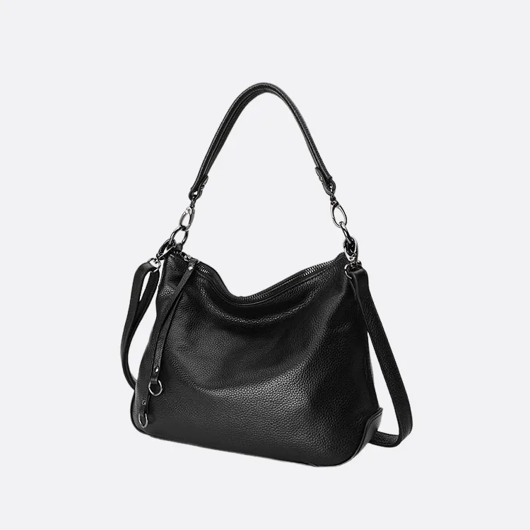 Women's genuine cowhide leather handbag Bora V2 design