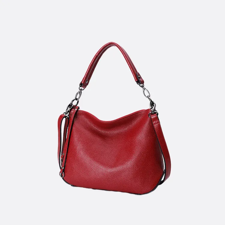 Women's genuine cowhide leather handbag Bora V2 design